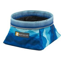 Produktbild von Ruffwear Quencher Reisenapf für Hunde Blau Größe M