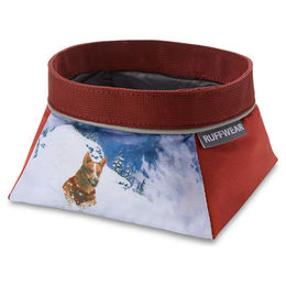 Ruffwear Quencher Travel Reise-Hundenapf Mount Bailey Rot - 1 l – Bild 1 von 3