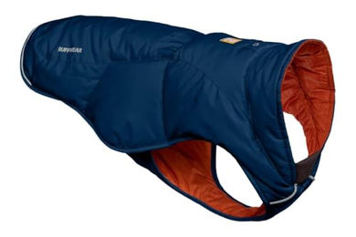 Ruffwear Quinzee Hundemantel Isolierte Winterjacke Blau Größe S - 1 Stk. – Bild 1 von 5