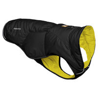 Produktbild von Ruffwear Quinzee Thermojacke für große Hunde, wasserabweisender und isolierter Hundemantel, Schwarz, Größe L