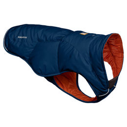 Ruffwear Quinzee Thermojacke für Hunde isolierter Wintermantel wasserabweisend Blau XS - 1 Stk. – Bild 1 von 5