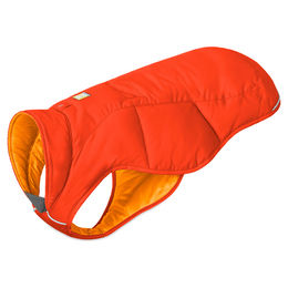 Produktbild von Ruffwear Quinzee Thermojacke für Hunde Winterjacke Rot XS