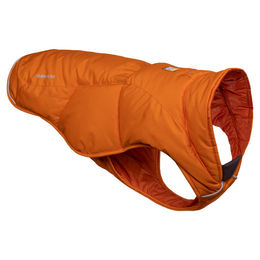 Produktbild von Ruffwear Quinzee Thermojacke Hund Winterjacke Polyester Campfire Orange XS - 1 Stk.