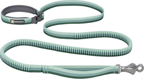 Ruffwear Roamer Bungee Joggingleine für Hunde River Rock Green Größe L - 3,4 m – Bild 1 von 13