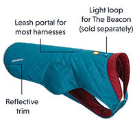Produktbild von Ruffwear Stumptown Hundejacke Blau XS Wasserabweisend