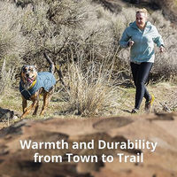 Produktbild von Ruffwear Stumptown Hundejacke wasserabweisend Blau Größe L