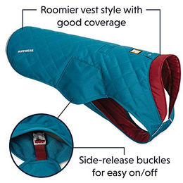 Ruffwear Stumptown Hundejacke Wasserabweisend Grau XS – Bild 1 von 5