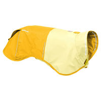 Produktbild von Ruffwear Sun Shower Regenjacke für Hunde wasserdicht Größe L Mineralgelb