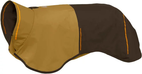 Ruffwear Sun Shower Regenjacke für Hunde wasserdicht Größe M Braun – Bild 1 von 4