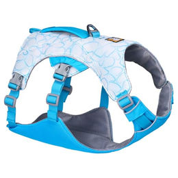 Ruffwear Swamp Cooler Hundegeschirr Biolumin Blue XS – Bild 1 von 10