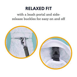 Ruffwear Swamp Cooler Kühlweste für Hunde mit Sonnenschutz in Grün Größe XS - 1 Stk. – Bild 1 von 4