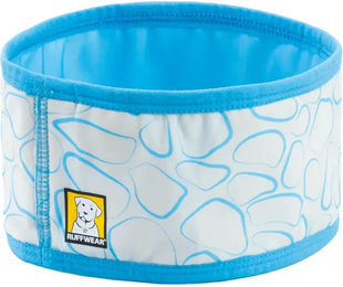 Ruffwear Swamp Cooler Neck Gaiter Kühlhalsmanschette für Hunde Biolumin Blue Größe M – Bild 1 von 13