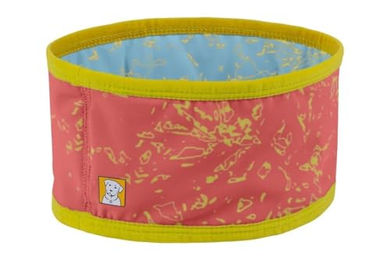 Ruffwear Swamp Cooler Neck Gaiter Kühlhalstuch für Hunde Salmon Pink/Blue Mist Größe XL – Bild 1 von 5