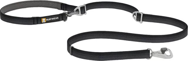 Ruffwear Switchbak Multifunktionsleine für Hunde aus Silikon in Grau und Schwarz – Bild 1 von 1