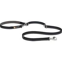 Produktbild von Ruffwear Switchbak Multifunktionsleine für Hunde aus Silikon in Grau und Schwarz