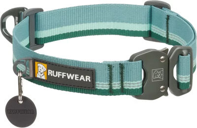 Ruffwear Top Rope Hundehalsband für kleine Hunde und Welpen Größe S River Rock Green – Bild 1 von 6