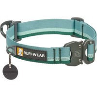 Produktbild von Ruffwear Top Rope Hundehalsband für kleine Hunde und Welpen Größe S River Rock Green