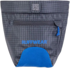 Produktbild von Ruffwear Treat Trader Futterbeutel für Hunde in Blau und Grau