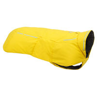 Produktbild von Ruffwear Vert Hundejacke wasserdicht und isoliert für erwachsene Hunde Größe M Mineralgelb
