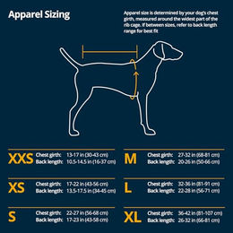 Ruffwear Vert Hundejacke wasserdicht und isoliert für mittelgroße Hunde Blau Größe M – Bild 1 von 6