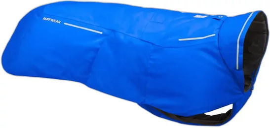 Produktbild von Ruffwear Vert Hundemantel Winter Blau XL wasserdicht aus Polyester