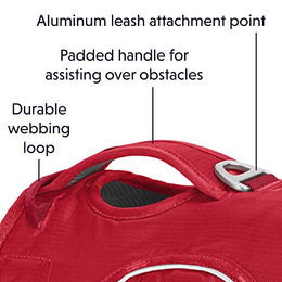 Ruffwear Web Master Hundegeschirr aus Nylon in Rot Größe XS - 1 Stk. – Bild 1 von 3