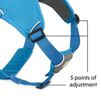 Produktbild von Ruffwear Web Master Hundegeschirr Blau XS