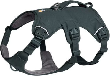 Ruffwear Web Master Hundegeschirr mit Griff in Grau Schwarz Größe S – Bild 1 von 1