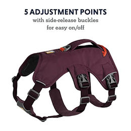 Ruffwear Web Master Hundegeschirr Sportgeschirr Lila XS – Bild 1 von 3