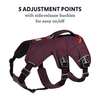 Produktbild von Ruffwear Web Master Hundegeschirr Sportgeschirr Lila XS