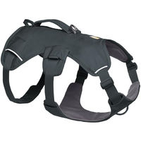 Produktbild von Ruffwear Web Master Hundegeschirr Y-Geschirr für Hunde in Grau/Orange Größe L/XL