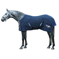 Produktbild von RugBe Pferdedecke Stalldecke aus Polyester Blau 135 cm