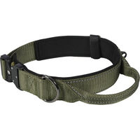 Produktbild von Rukka Mission Hundehalsband oliv Größe L 54 - 61 cm Halsumfang 45 mm breit