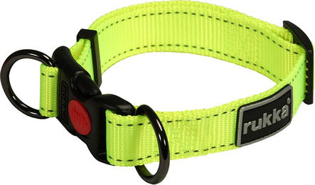 Rukka Pets Bliss Neon Hundehalsband Gelb Größe L – Bild 1 von 2