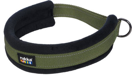 Produktbild von Rukka Pets Bliss X Slip Erziehungshalsband für Hunde Riesenrassen Grün XL 50 cm Halsumfang