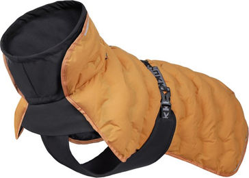 Produktbild von Rukka Pets Bubble Mantel für Hunde wasserabweisend honig 50 cm Rückenlänge