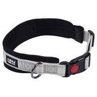 Produktbild von Rukka Pets Halsband Bliss X Soft Steam Grau Größe S für Junior Hunde