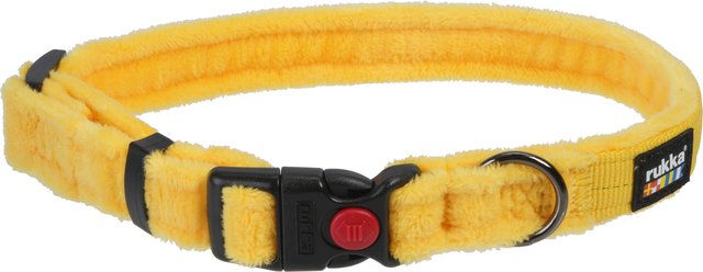 Produktbild von Rukka Pets Halsband Tiny für Welpen in Gelb Größe S mit 27-38 cm Halsumfang