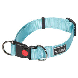 Produktbild von Rukka Pets Hundehalsband Bliss aus Nylon in Türkis Größe S