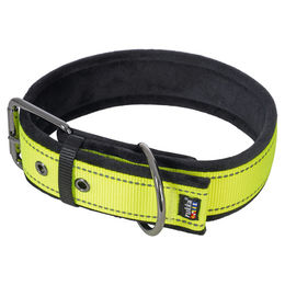 Produktbild von Rukka Pets Hundehalsband Form Soft Gelb Größe L aus Polyester