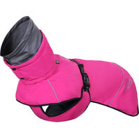 Produktbild von Rukka Pets Hundemantel Warmup Pink Größe 45 mit 47 cm Rückenlänge wasserabweisend