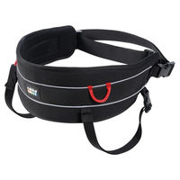 Produktbild von Rukka Pets Laufgürtel Joggingleine aus Nylon in Schwarz für 80 bis 115 cm