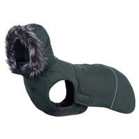 Produktbild von Rukka Pets Parka Frostbiter Wintermantel für Hunde Dark Forest Grün wasserabweisend Größe 65 cm