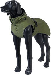 Rukka Pets Streamy ECO Regenmantel für Hunde wasserdicht Grün 55 cm – Bild 1 von 12