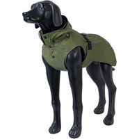 Produktbild von Rukka Pets Streamy ECO Regenmantel für Hunde wasserdicht Grün 55 cm
