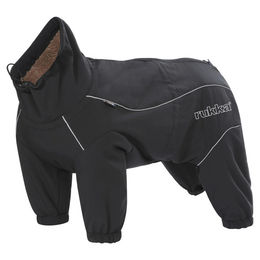 Rukka Pets Thermo-Overall für Hunde schwarz wasserabweisend – Bild 1 von 4