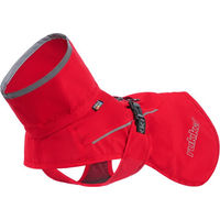Produktbild von Rukka Pets Thrill Mini Regenjacke für Hunde in Rot mit 28 cm Rückenlänge