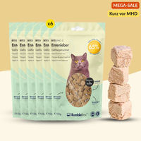 Produktbild von RumbleBox Gefriergetrocknete Entenleber Leckerli XXL Sparbox 6x50g