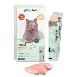RumbleBox Schleckies Katzen Leckerli Creme Huhn Lachs Thunfisch 450g – Bild 1 von 7