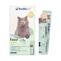 Produktbild von RumbleBox Schleckies Thunfisch Paste für Katzen getreidefrei und zuckerfrei 75g